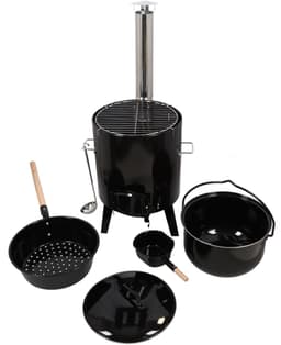 Fancy Flames Stoofkachel Set - BBQ Gereedschap - Barbecue accessoires — thumbnail 1