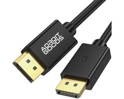 AdroitGoods DisplayPort 1.4 Kabel 8K Ultra HD 240Hz - HBR3 32,4Gbps Gaming Monitor Kabel voor PC Laptop TV Beeldscherm - 5m