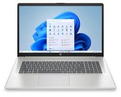 HP 17-cp2333nw AMD Ryzen™ 5 7520U Laptop 43,9 cm (17.3") Full HD 8 GB LPDDR5-SDRAM 512 GB SSD Wi-Fi 5 (802.11ac) Windows 11 Home Zilver