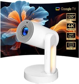 ​ETOE Starfish Plus Projector - Google TV, 4K, 300 ANSI, Auto Keystone, 140° Draaibaar, Nachtlamp​​ — thumbnail 1