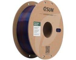 eSun PLA-Clear Rainbow Doorschijnend blauw paars / Transculant blue purple 1 kg - 1.75mm - 3D printer filament