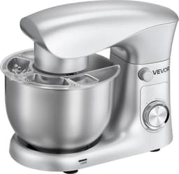 VEVOR Staande Mixer/Keukenmachine voor Bakken, 1500w Deegmixer met Roestvrijstalen Kom (4,2L) & Deeghaak & Klopper & Garde, 10 Snelheden Kantelbare Mixer — thumbnail 2