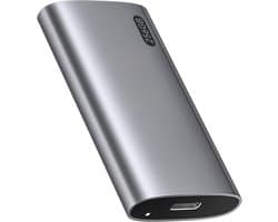 SCH® SSD Externe Harde Schijven - SSD Externe Harde Schijf - Grijs - ‎7cm x 4cm x 2cm