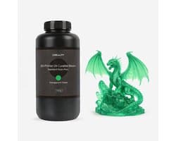 Creality UV Resin Transparant Groen 1kg – 3D Printer Hars voor LCD/DLP/SLA Printers