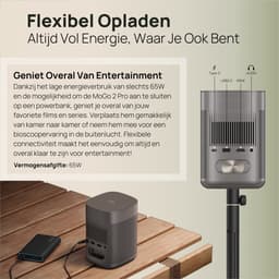 XGIMI MoGo 2 Pro - Draagbare Smart-projector - Beamer - Dolby Audio - 400 ISO Lumen - Androidtv 11.0 — thumbnail 5