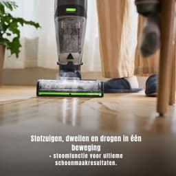 Zyrex® Steelstofzuiger met snoer - Steelstofzuiger - Stofzuiger - Grijs /Groen- ‎25cm x 27cm x 112cm — thumbnail 3