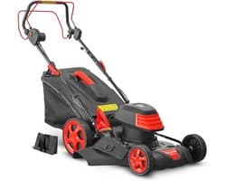 Elektrische Grasmaaier - Tuinmachine Motor - Gras Onderhouden - Stalen Maaibehuizing - 46 Cm Breedte