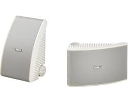 Buitenluidsprekers - Stereo speakers - Muziek afspelen - Waterdicht ontwerp - 13 cm woofer - Wit