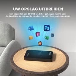 Toveca Externe harde schijf 500 GB - USB 3.0 Harde schijf extern - HDD — thumbnail 4