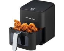 Heteluchtfriteuse 4 Liter met Digitale Timer en 7 Programma's