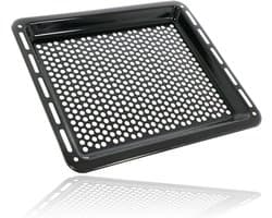 Universele Geperforeerde Ovenplaat Crisper voor Pizza en Airfryer 46cm Antiaanbak