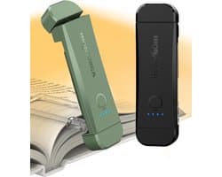 Verstelbare Oplaadbare Leeslamp met Klem voor Boeken