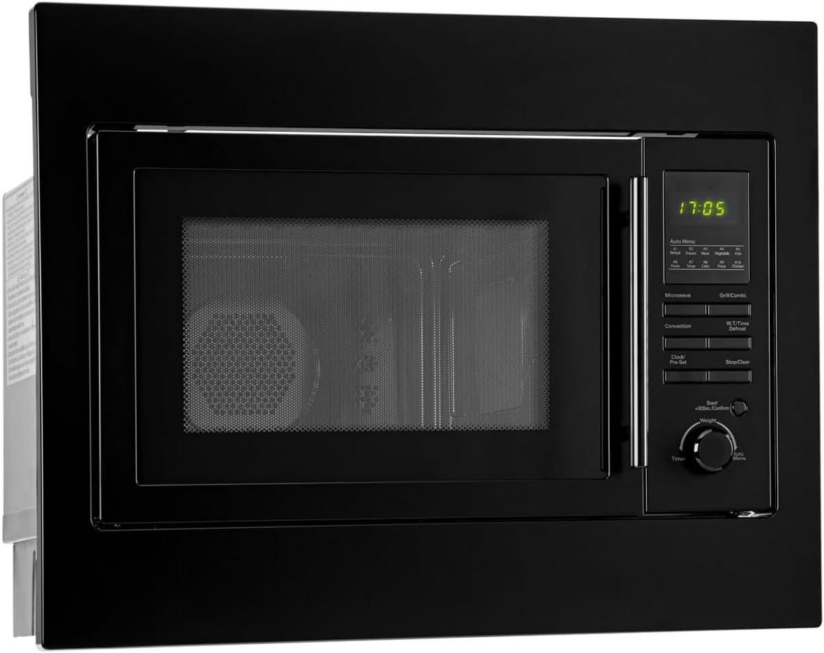 Inbouwmagnetron met Grill, Hetelucht en 25 Liter Ruimte — afbeelding 1