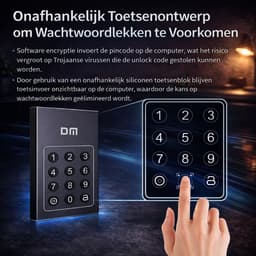 Perfect Speed Externe schijf SSD 256GB - Pincode beveiliging - USB-C - 520MB/s — thumbnail 5