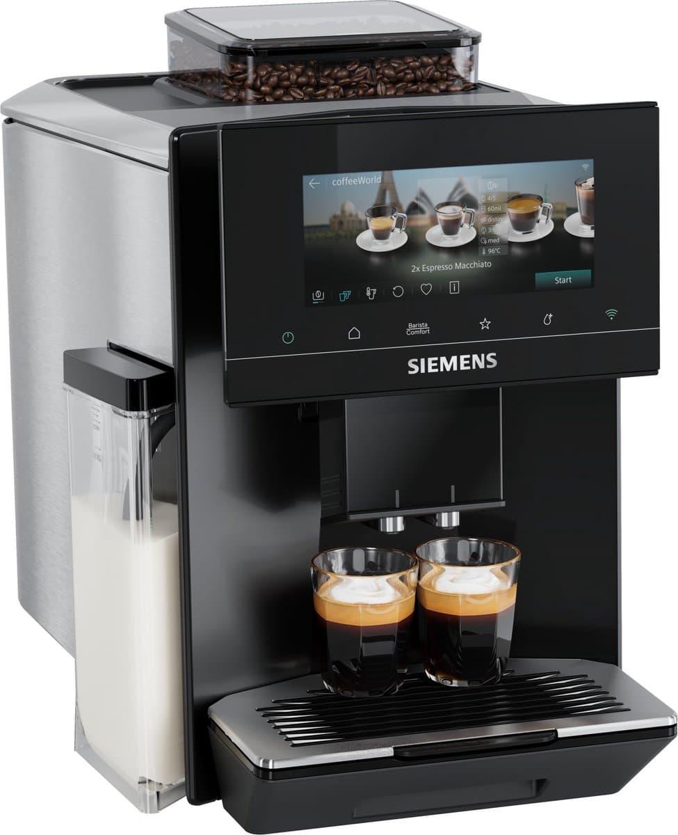 SIEMENS EQ900 iAroma TQ923E09 - Volautomatische espressomachine - Zwart — afbeelding 1