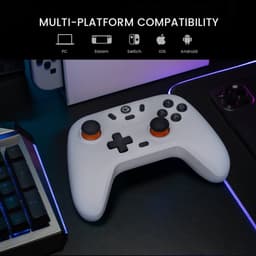 GameSir Nova Lite - Draadloze Controller - Hall Effect - Voor Switch/Switch 2/PC/Android/iOS - Wit — thumbnail 4