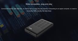 Netac K390 1TB External Hard Disk Black — thumbnail 4