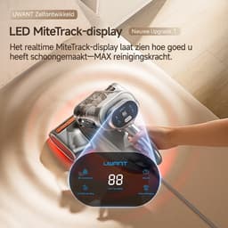 UWANT M700 Matrasstofzuiger Anti-Mijt - 18kPa Zuigkracht - Verhitting tot 65°C - 3D Hete Luchtstroom - UV-Sterilisatie - voor Matrassen en Beddengoed — thumbnail 5
