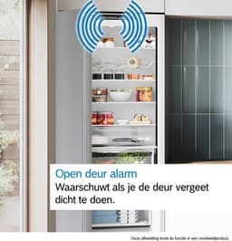Bosch Serie 4 KSN36VWCG - Kastmodel koelkast - Extra veel inhoud 402L - Zeer stil - Nooit meer ontdooien met Total No Frost - VitaFresh XXL lade 0°C - Wit — thumbnail 13