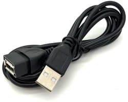 USB Verlengkabel 1 Meter – USB 2.0 Extension Kabel – USB-A Male naar Female – Voor PC, Laptop en Apparaten