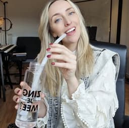 Zing Je Mee® Officiele Lax Vox Slang - Bubbelen - Siliconen slang - Professionele zangcoach - Stemmethode - Zangslang - 35 cm - Bubbelrietje met handleiding — thumbnail 5