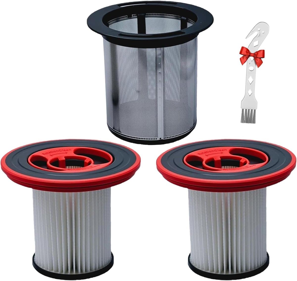 Vervangingsfilter - geschikt voor Bosch Unlimited Series 7 draadloze stofzuiger BKS711XXL - BBS711W - BBS712A - BCS711GB - BKS711MALL - 12040193 - wasbaar roestvrijstalen HEPA-filter — afbeelding 1