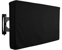 Universele Buiten TV Overalhoes Waterdicht voor 46-48 inch Televisie - Zwart