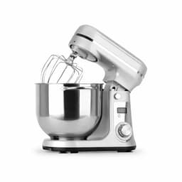 CYRO - Deegmachine - Kneedmachine - Elektrische Deegmixer - Keukenmachine - RVS - 6L - 6 Versnellingen - Stille Motor - Zilver — thumbnail 1