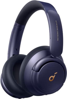 Soundcore Q30 by Anker Bluetooth-hoofdtelefoon, hybride actieve geluidsisolatie, individuele modi, Hi-Res geluid, EQ in app, 40h batterij, comfortabele grip, verbinding van 2 apparaten (blauw) — thumbnail 2