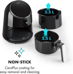 Heteluchtfriteuse met 2.5L Inhoud, Digitaal Display en 8 Programma's — thumbnail 5