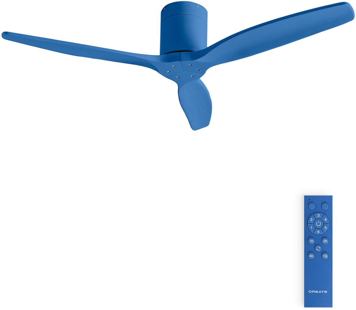 CREATE - Stille 40W plafondventilator met technische ABS bladen in verschillende maten - WIND CALM — afbeelding 1