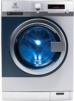 Electrolux Professional WE170V wasmachine Voorbelading 8 kg 1400 RPM Blauw, Roestvrijstaal, Wit — thumbnail 1