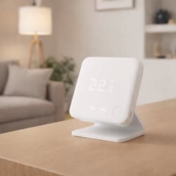 Standaard geschikt voor Tado Thermostaat en Temperatuursensor - Thermostaathouder - Wit — thumbnail 4