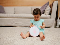 Mooie Roze Baby Afdruk Tin Set voor Hand- en Voetafdrukken — thumbnail 3