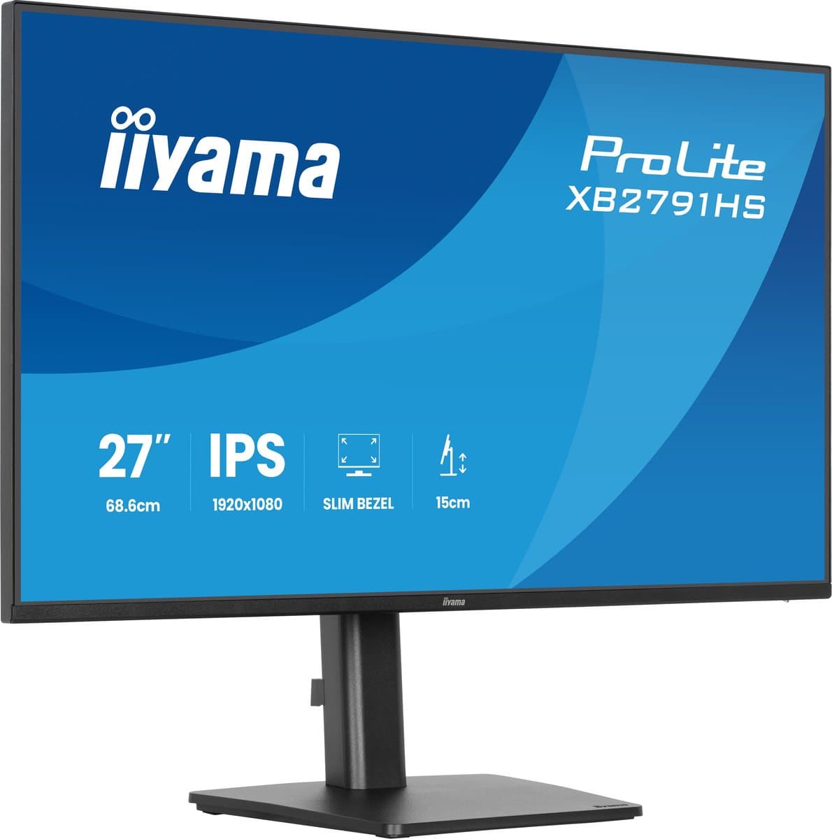 iiyama ProLite XB2791HS-B1 - 27 inch - Full HD - IPS - verstelbaar — afbeelding 1