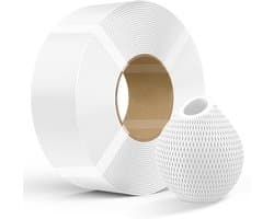 PETG Filament 1.75mm Wit 1kg - Hoge Precisie 3D Printer Vulling voor Herbruikbare Spoel