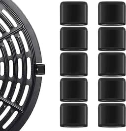 Verpakking Geschikt voor 100 hittebestendige siliconen bakmatjes Geschikt voor de airfryer, met voedselveilige rubberen antislipkussentjes, geschikt voor de Ninja AF101, AF161 en AF150AMZ airfryers. — thumbnail 1