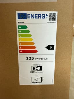 Xiaomi TV S Mini LED 2026 Smart TV – 75 Inch – 4K QLED Google TV — thumbnail 2