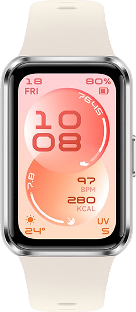 HUAWEI Band 11 Wit | 1. 62-inch scherm met hoge helderheid | Verbeterde slaaptracking | Ultradun en comfortabel | Multidimensionaal emotioneel welzijn — afbeelding 1