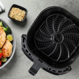 SAVI® Airfryer XXL - Mini-oven - Heteluchtfriteuse - Zwart - 36cm x 40cm x 36cm — thumbnail 2