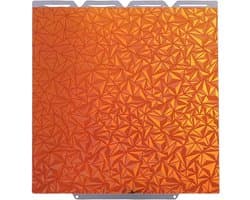 PEO PEY Bouwplaat - Printbed Platform - 3D Printen - Dubbelzijdig Verwarmd - 276x293mm - Glanzend