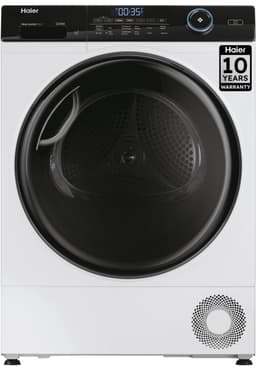 Haier HD80-A3959E-DF Wasdroger - 8kg - Warmtepomp Inverter - Geconnecteerd - 15 programma’s - 10 jaar garantie op onderdelen — thumbnail 1