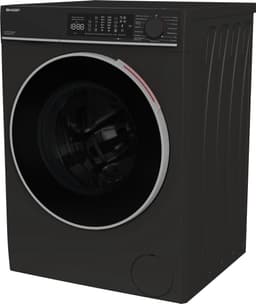 Sharp ESNFL814CBDABX - wasmachine - energie label A-20% - 8kg - 1400 toeren - 15 programma's - Mat Zwart — thumbnail 10