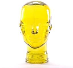 Hoofdtelefoonstandaard van gerecycled glas - Decoratieve en kleurrijke houder, 29 cm — thumbnail 5