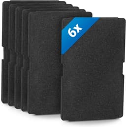 OIMG Set van 6 filters - geschikt voor wasdrogers voor Beko Grundig Blomberg ElektraBregenz Filter - 240 x 155 x 11 mm - Droger basisfilter - sponsfiltermat - condensdroger pluizenfilter schuimfilter spons - Pluisfilter voor condensdroger — thumbnail 2