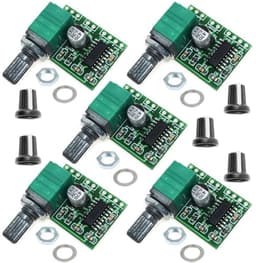 Mini PAM8403 Stereo Versterker voor Doe-Het-Zelf Audio — thumbnail 1