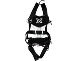 Xdeep Nx Series Ultralight Standard Harnassysteem Met Rugplaat Zwart S