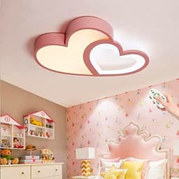 Moderne Dimbare Plafondlamp met Afstandsbediening voor Kinderkamer - Cartoon Design en Verzachte Kleuren — thumbnail 2