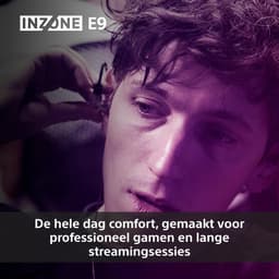 Sony INZONE E9 – In-ear Gaming Oordopjes - Wit — thumbnail 5