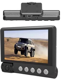 4-inch 1080P touchscreen auto DVR-rijrecorder met dubbele lens voor het opnemen van autoritten — thumbnail 4